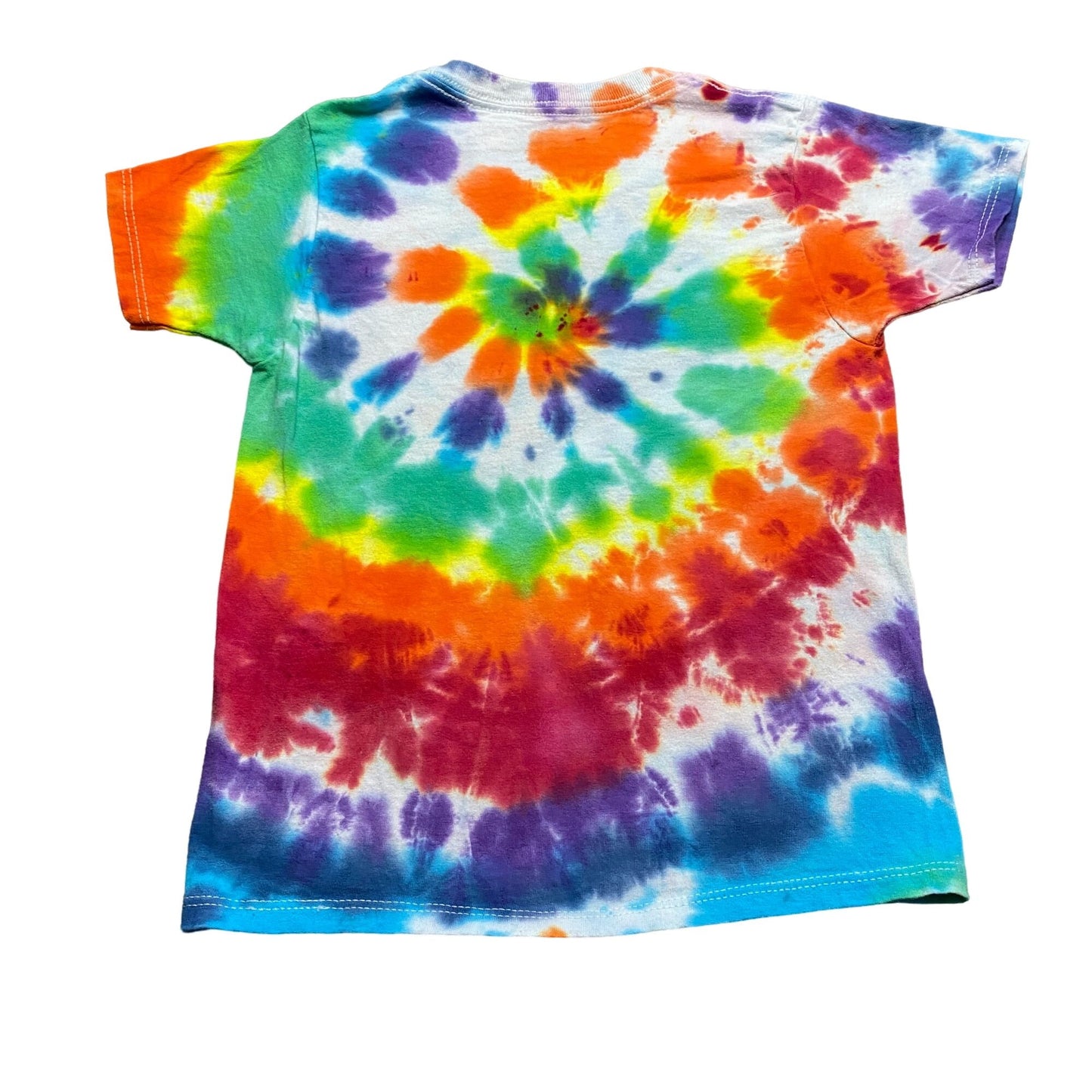 Rainbow Spiral Tie Dye Toddler Tee Shirt || 4T / 5T