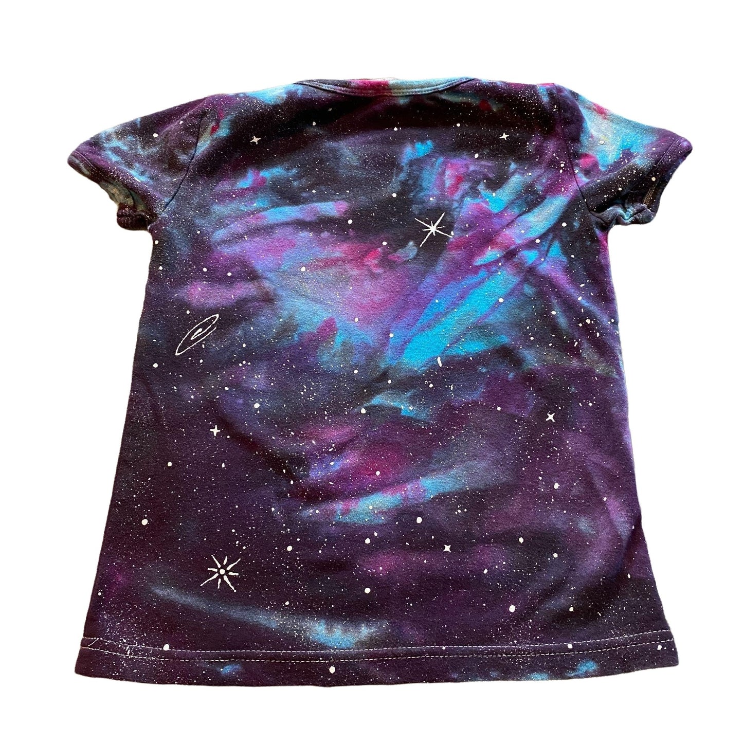 Galaxy Dyed Kids Tee || Youth 10, Girls Fit