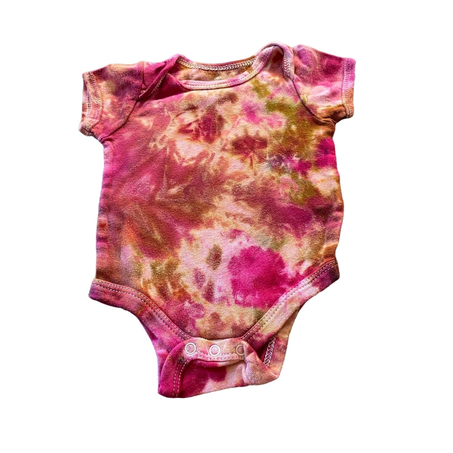 Tie Dyed Bodysuit || 0-3 Months, Upcycled ♻️