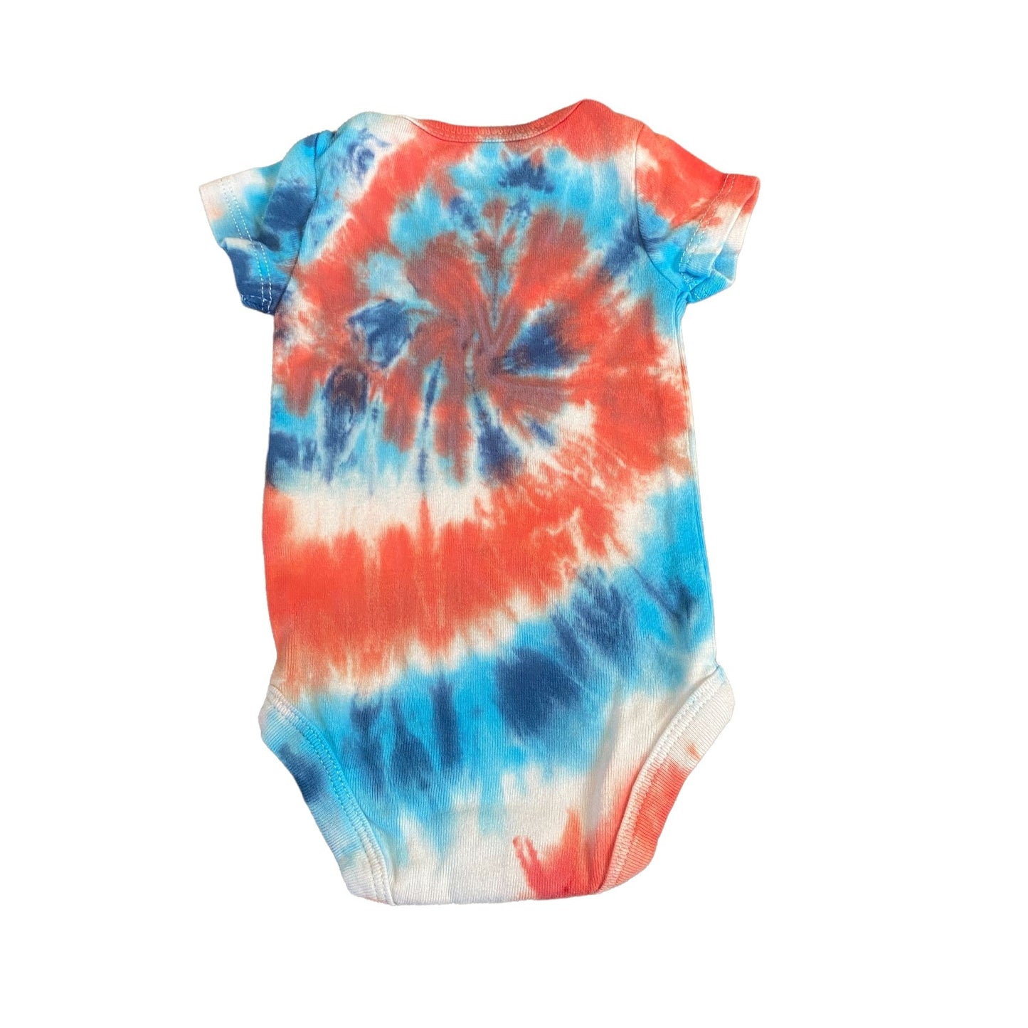 Spiral Tie Dye Baby Bodysuit || Newborn