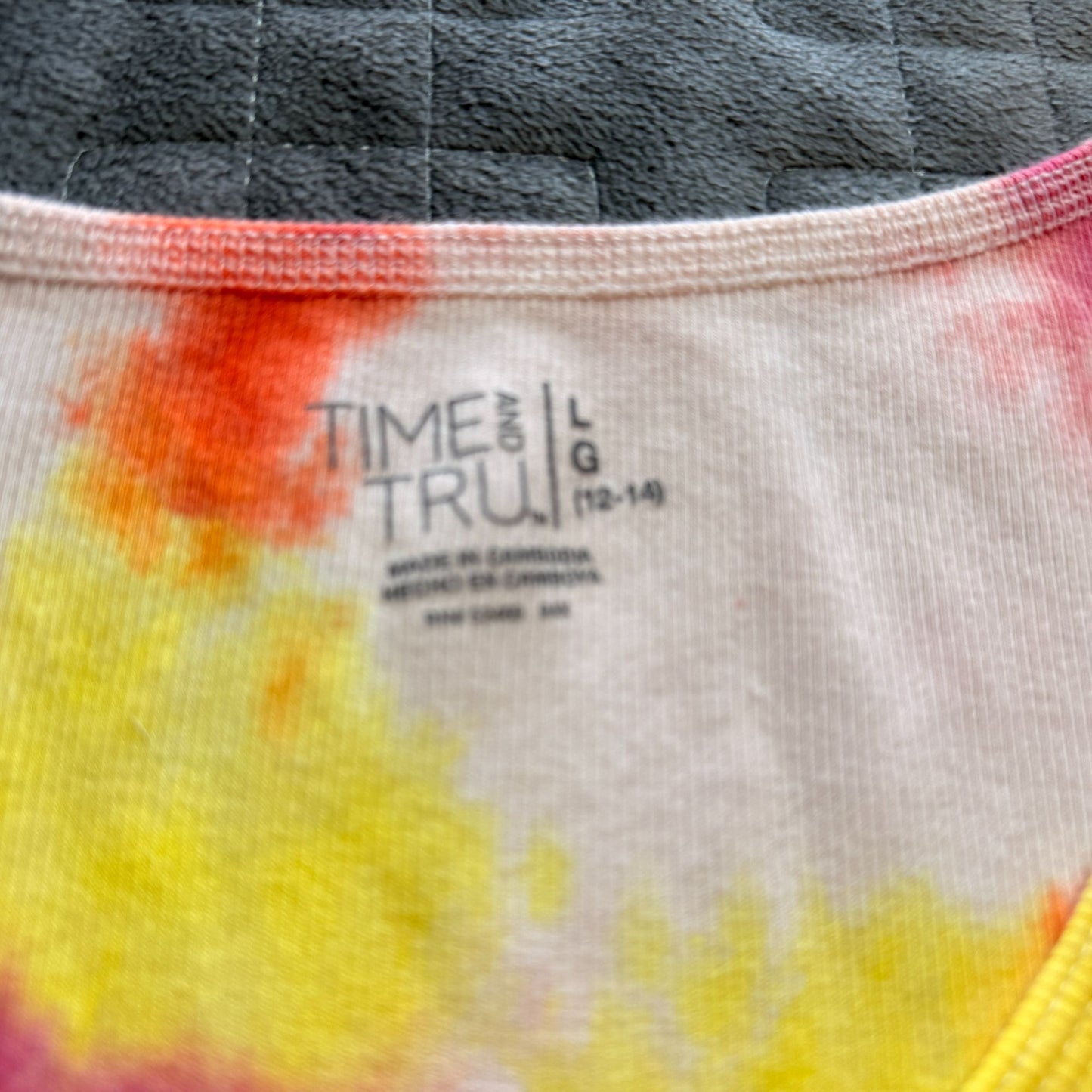 Tie Dyed Adult Tank || Large