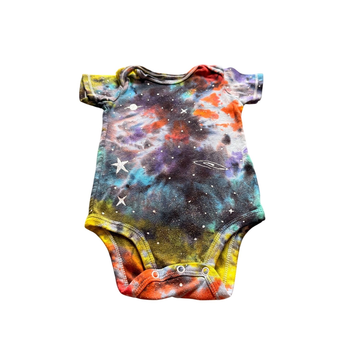 Galaxy Dyed Onesie || 18 Months, Upcycled ♻️