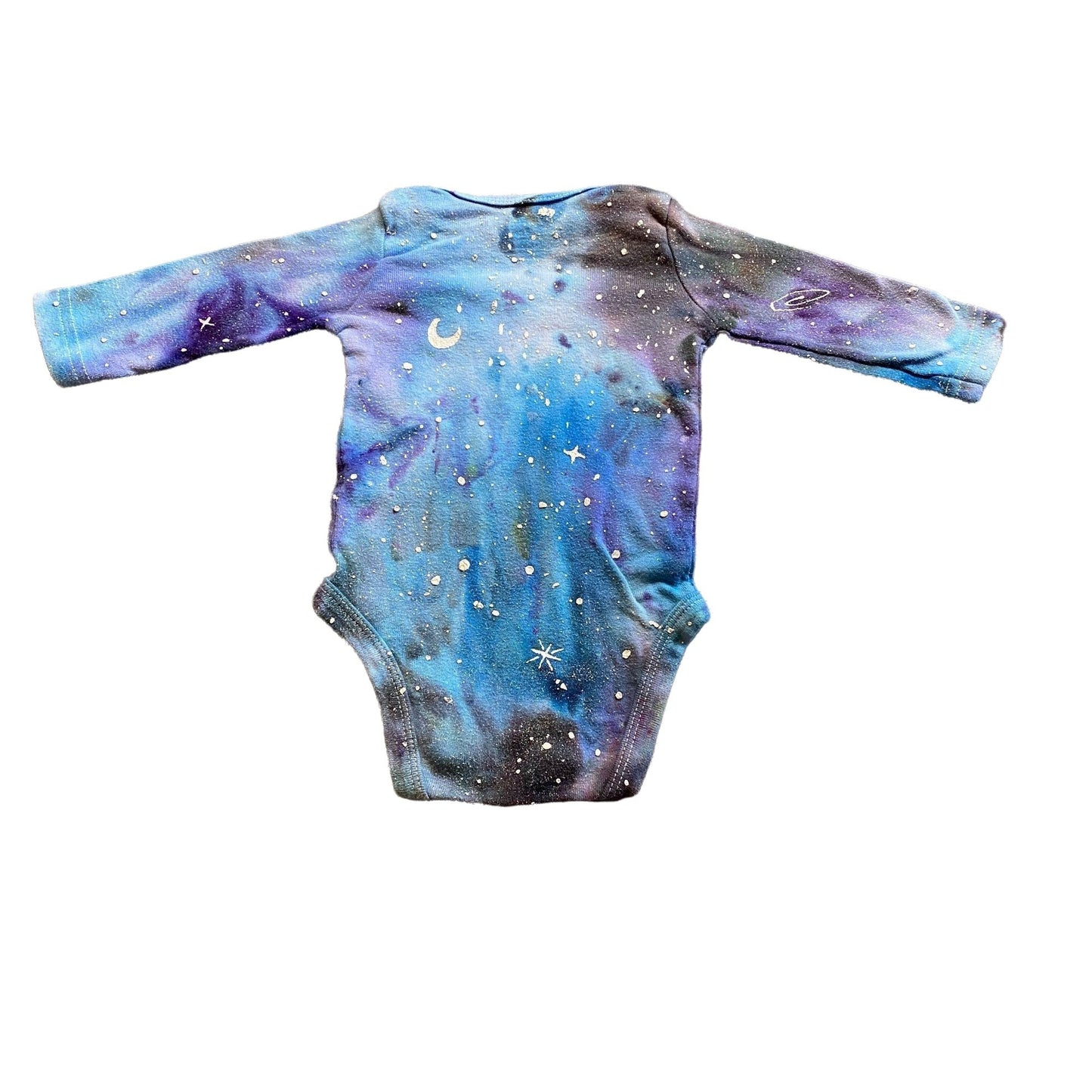 Galaxy Dyed Onesie || 3 Months