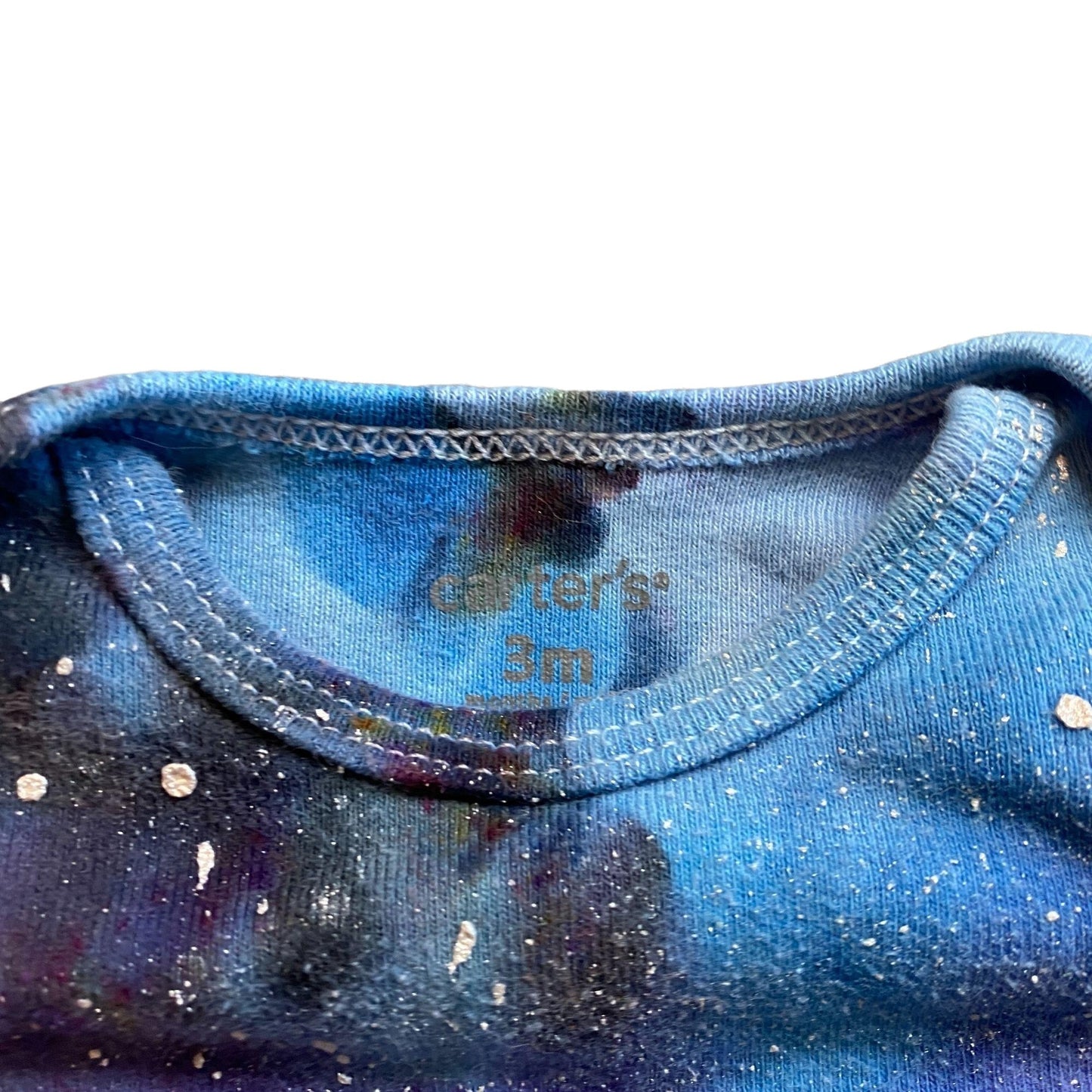 Galaxy Dyed Onesie || 3 Months