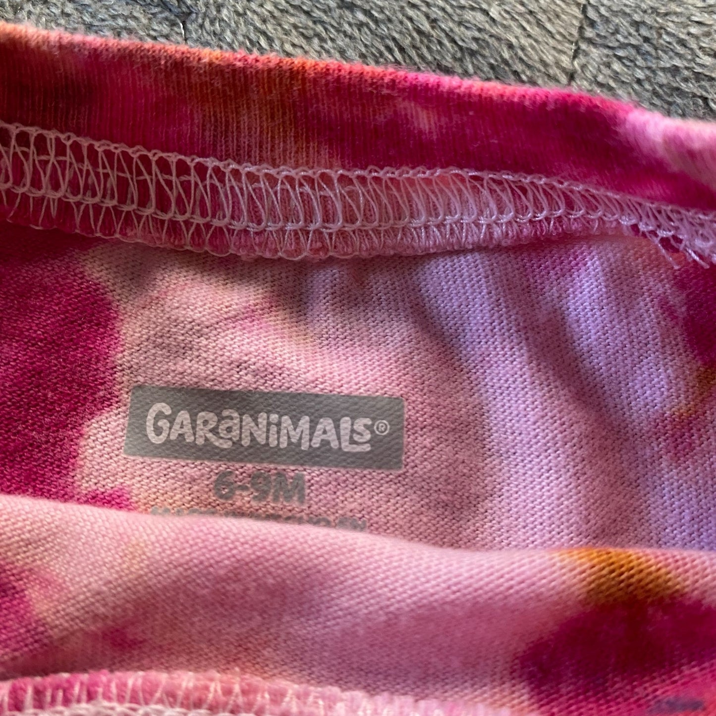 Tie Dyed Long-sleeve shirt || 6-9 Months