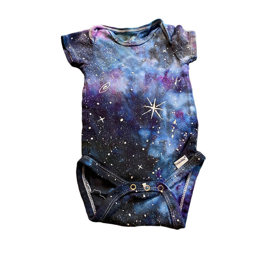 Galaxy Dyed Onesie || 6-9 Months