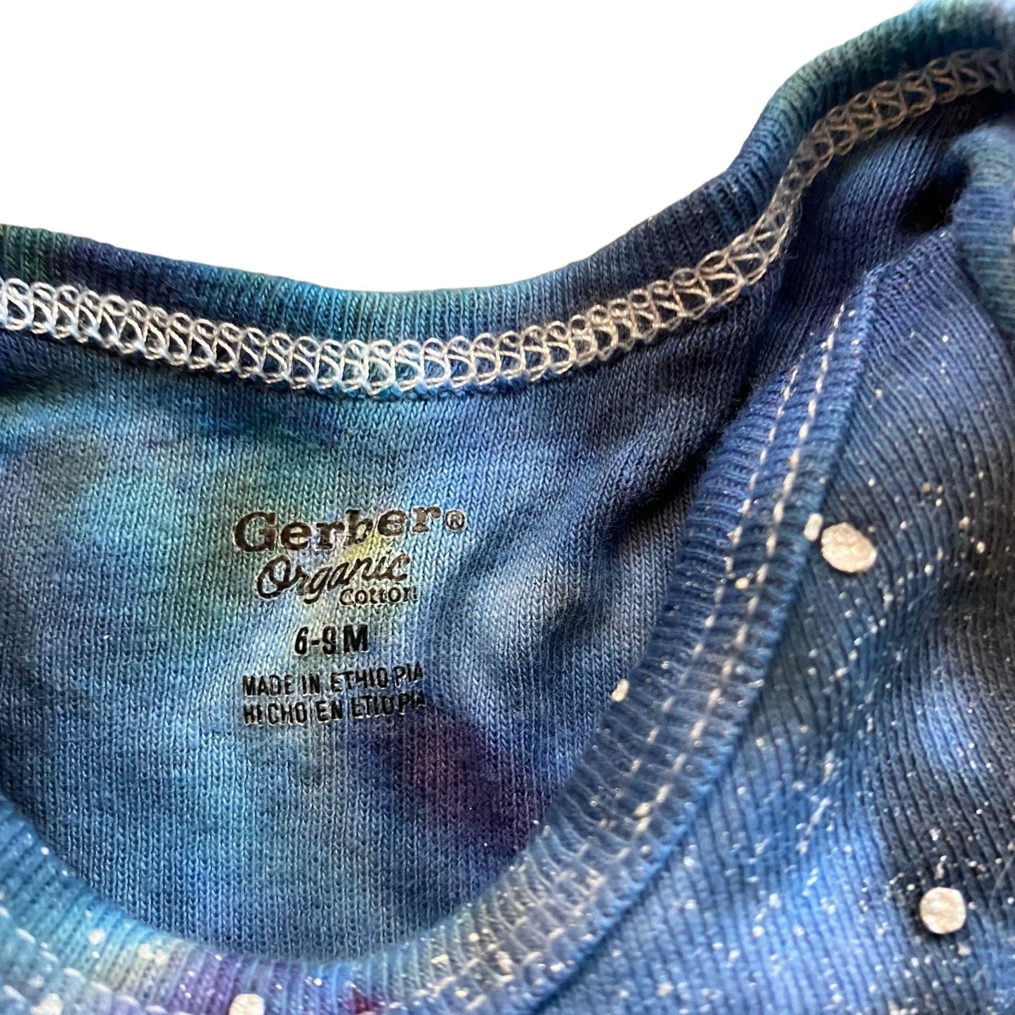 Galaxy Dyed Onesie || 6-9 Months