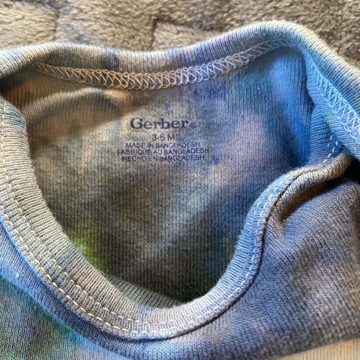 Tie Dyed Bodysuit || 3-6 Months