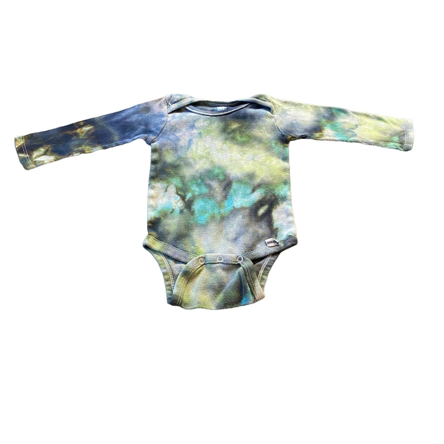 Tie Dyed Bodysuit || 18 Months, upcycled ♻️
