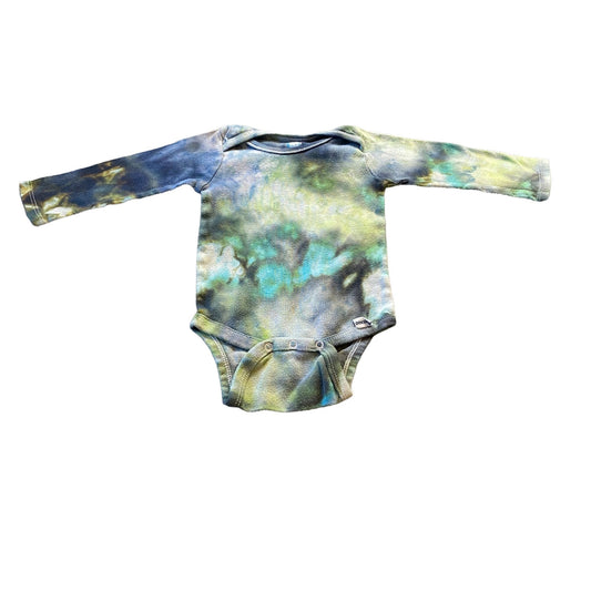 Tie Dyed Bodysuit || 18 Months, upcycled ♻️