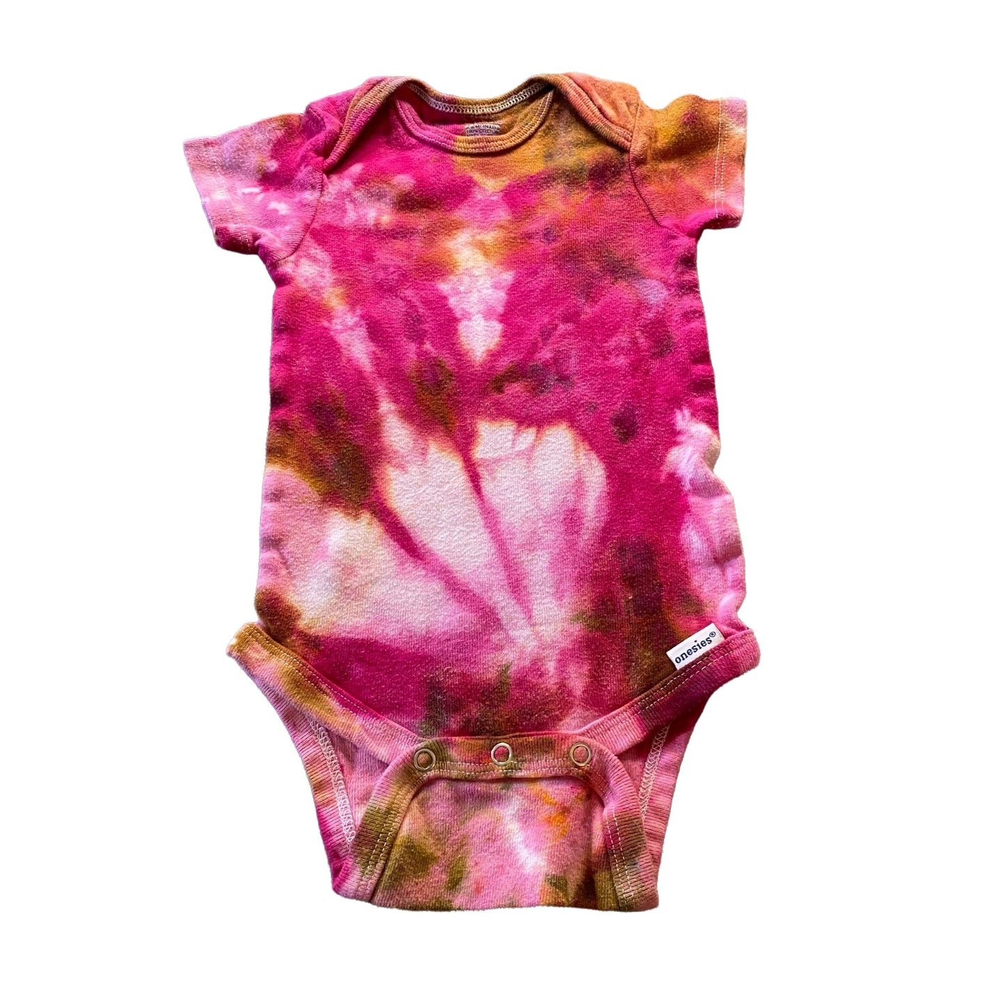 Tie Dyed Bodysuit || 3-6 Months, Upcycled ♻️