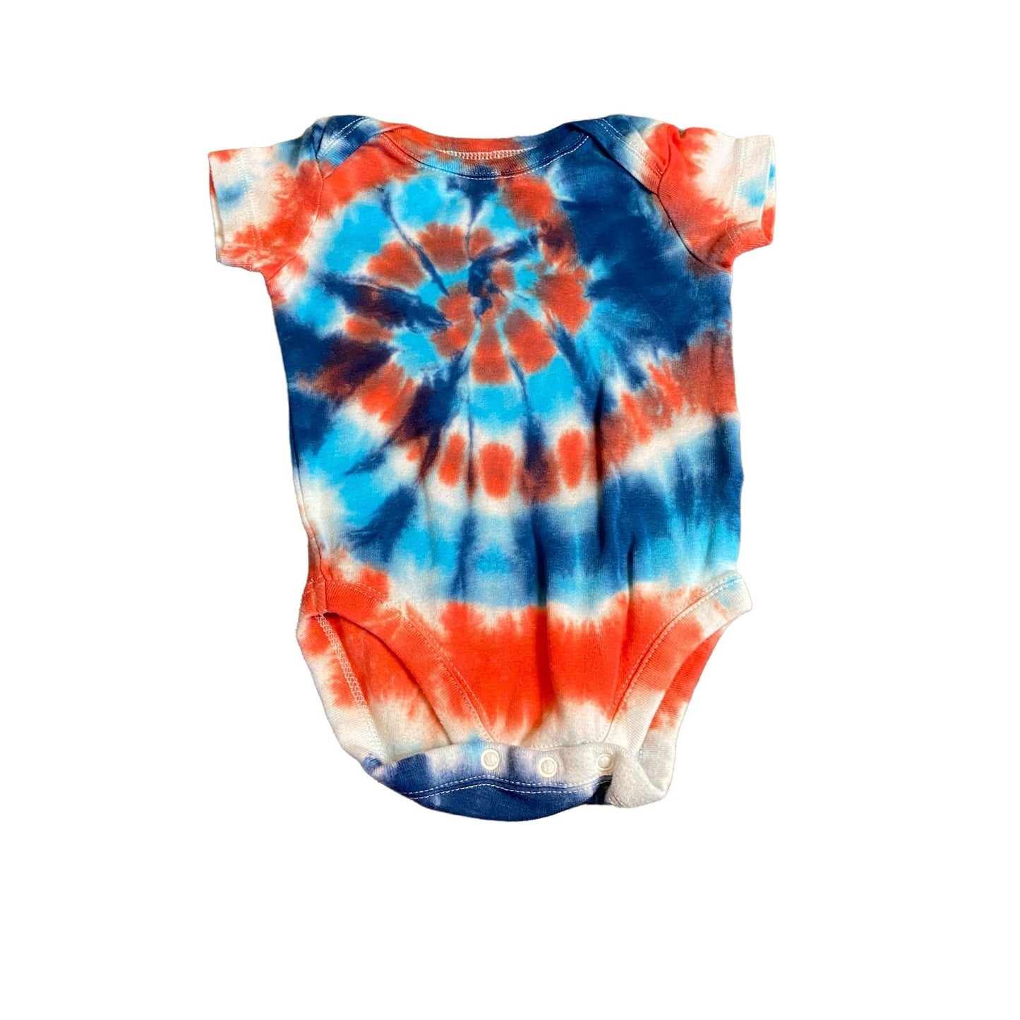 Spiral Tie Dye Baby Bodysuit || 3-6 Months ♻️