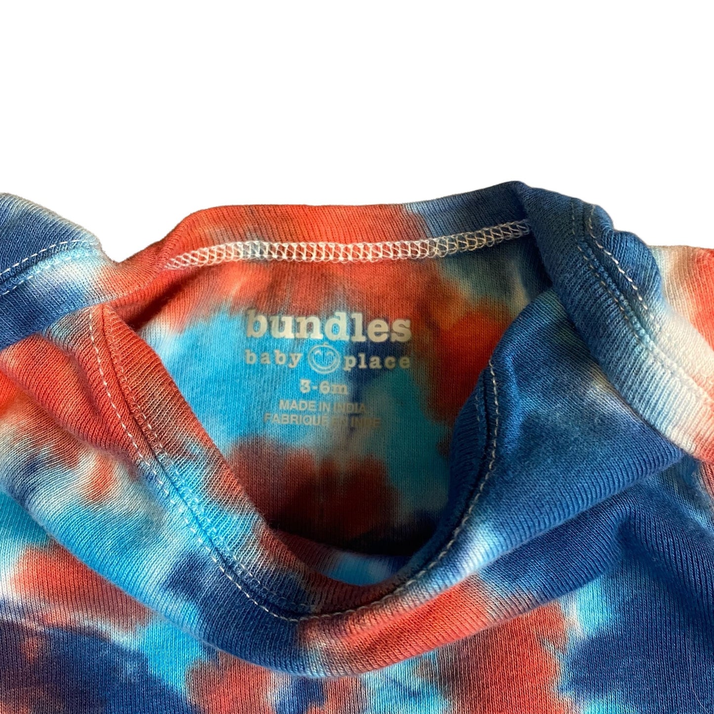Spiral Tie Dye Baby Bodysuit || 3-6 Months ♻️
