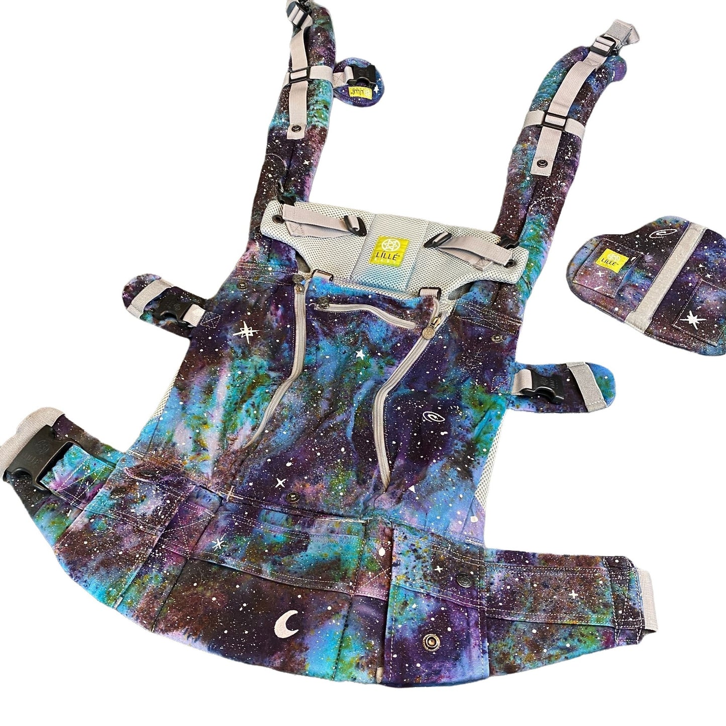 Galaxy Dyed Lillebaby || Baby Carrier, Upcycled ♻️