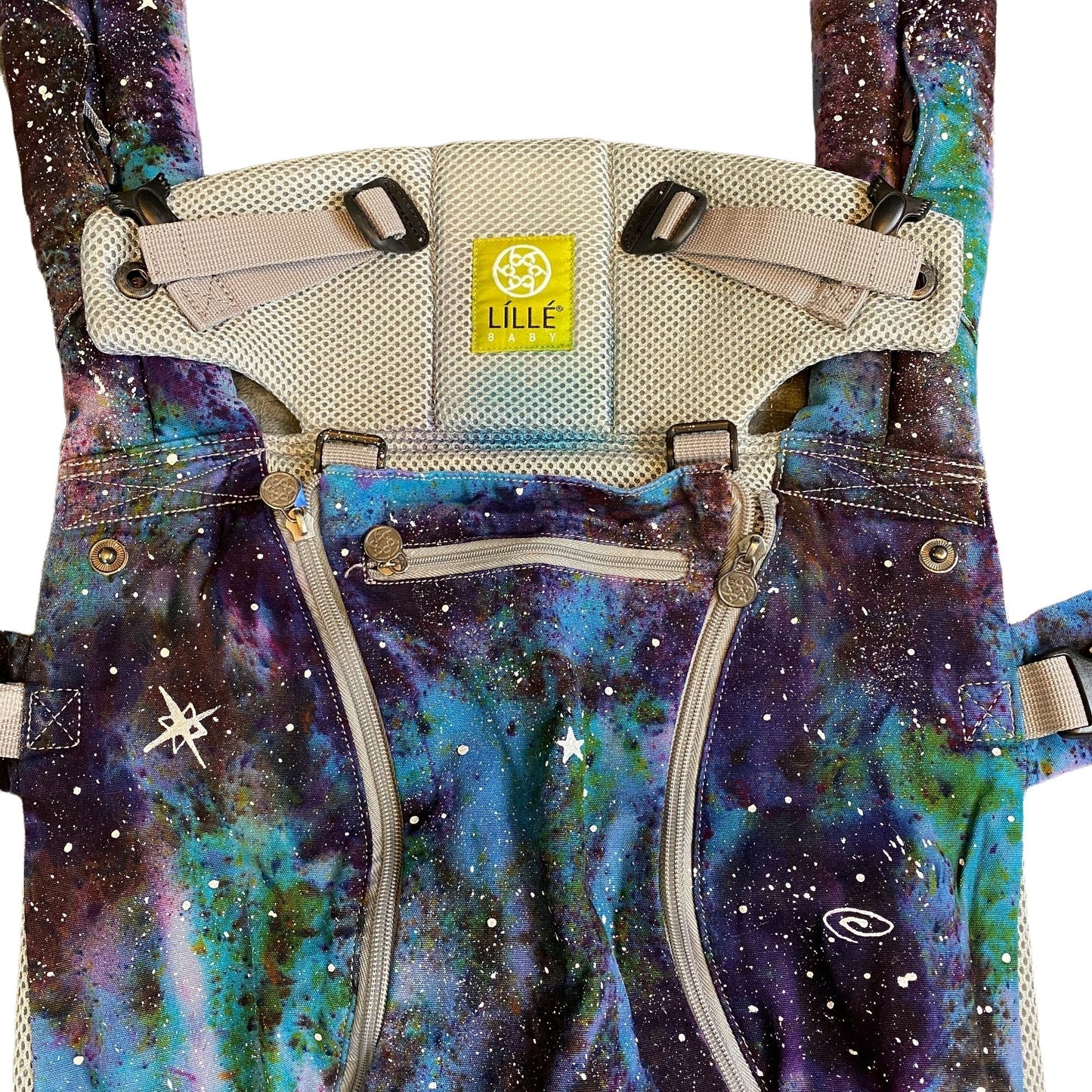 Galaxy Dyed Lillebaby || Baby Carrier, Upcycled ♻️