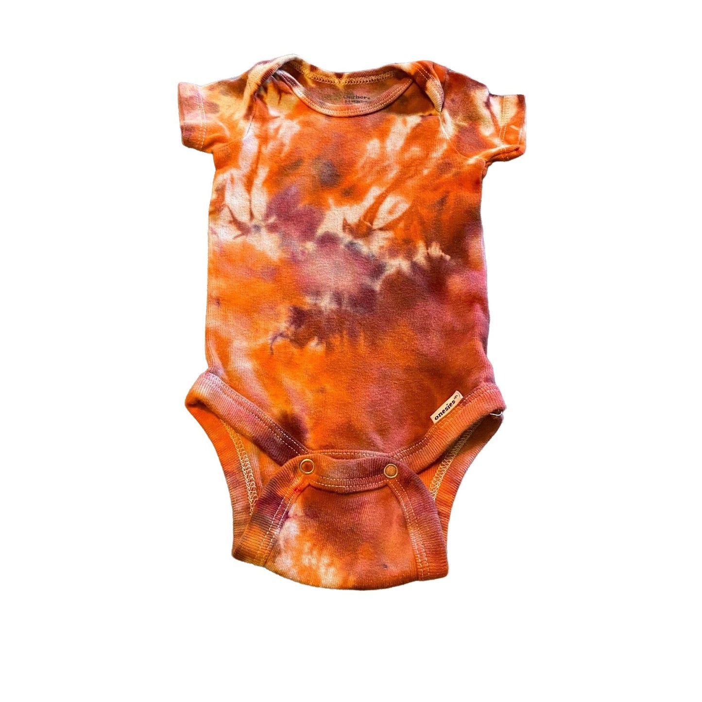 Tie Dye Onesie || 0-3 Months, Upcycled ♻️