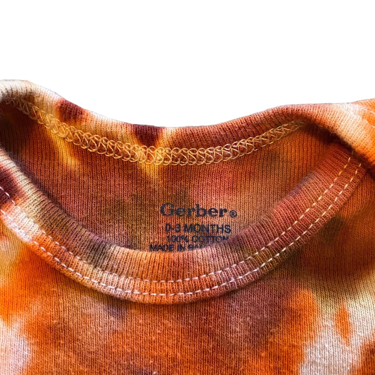 Tie Dye Onesie || 0-3 Months, Upcycled ♻️