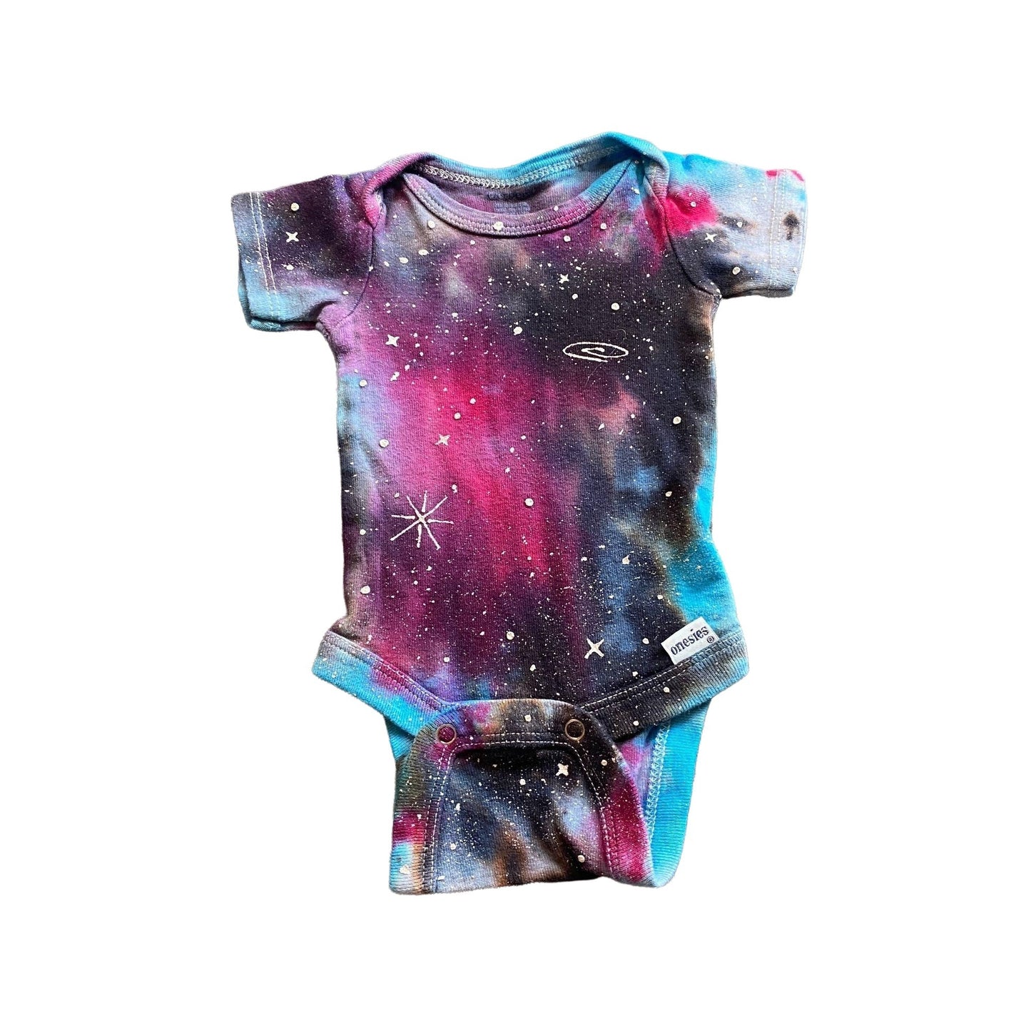 Galaxy Dyed Onesie || Newborn