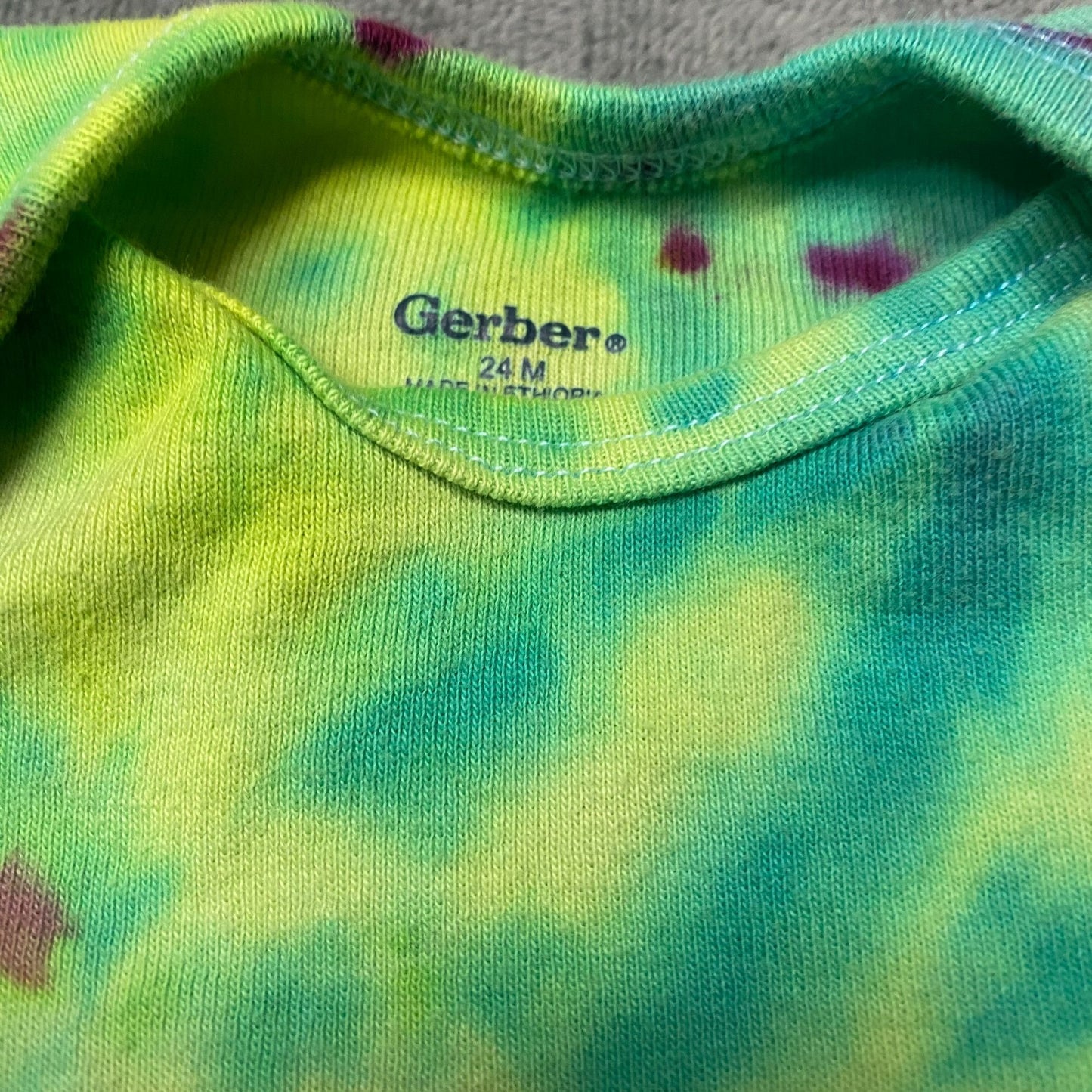 Tie Dye Baby Bodysuit || 24 Months