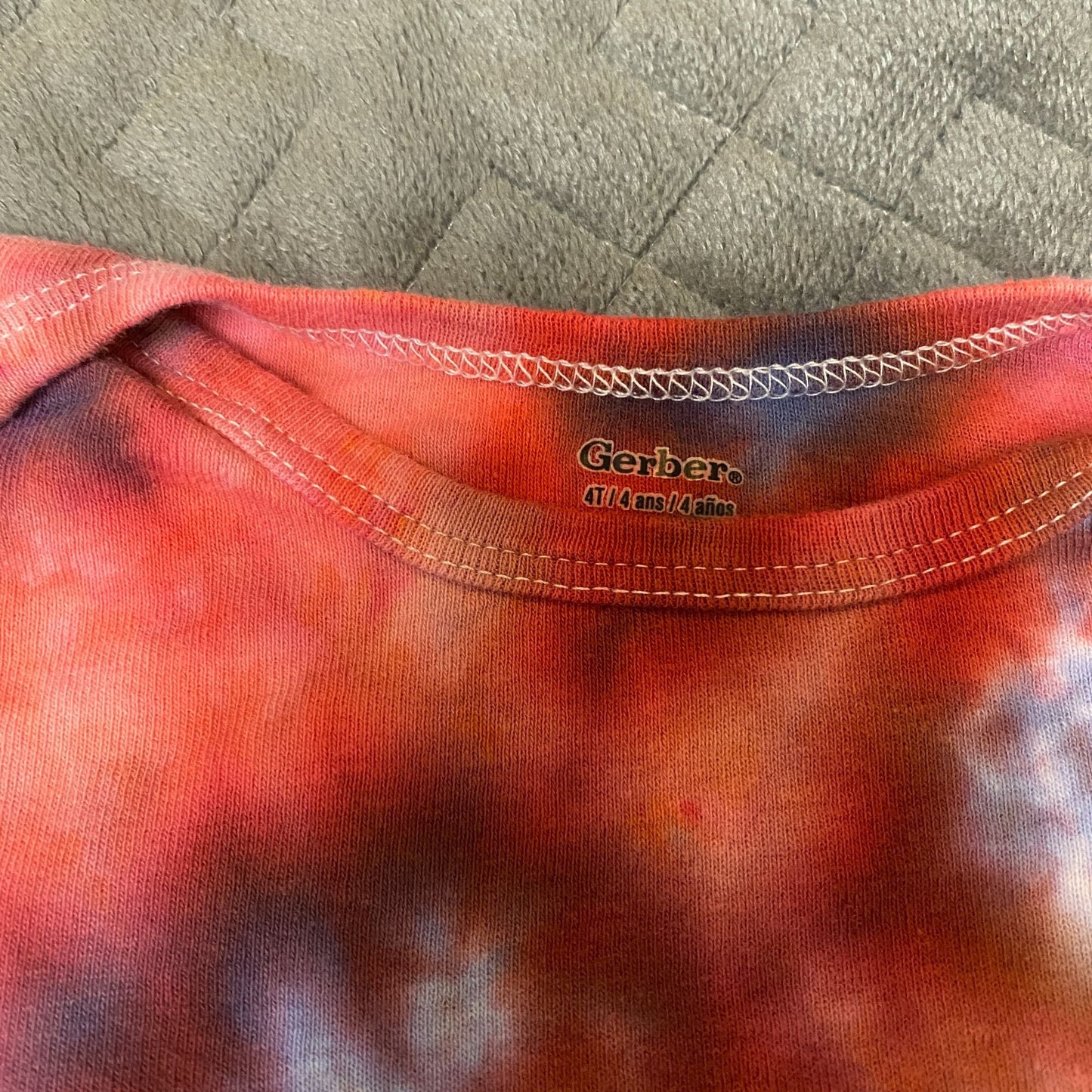Tie Dye Baby Bodysuit || 4T