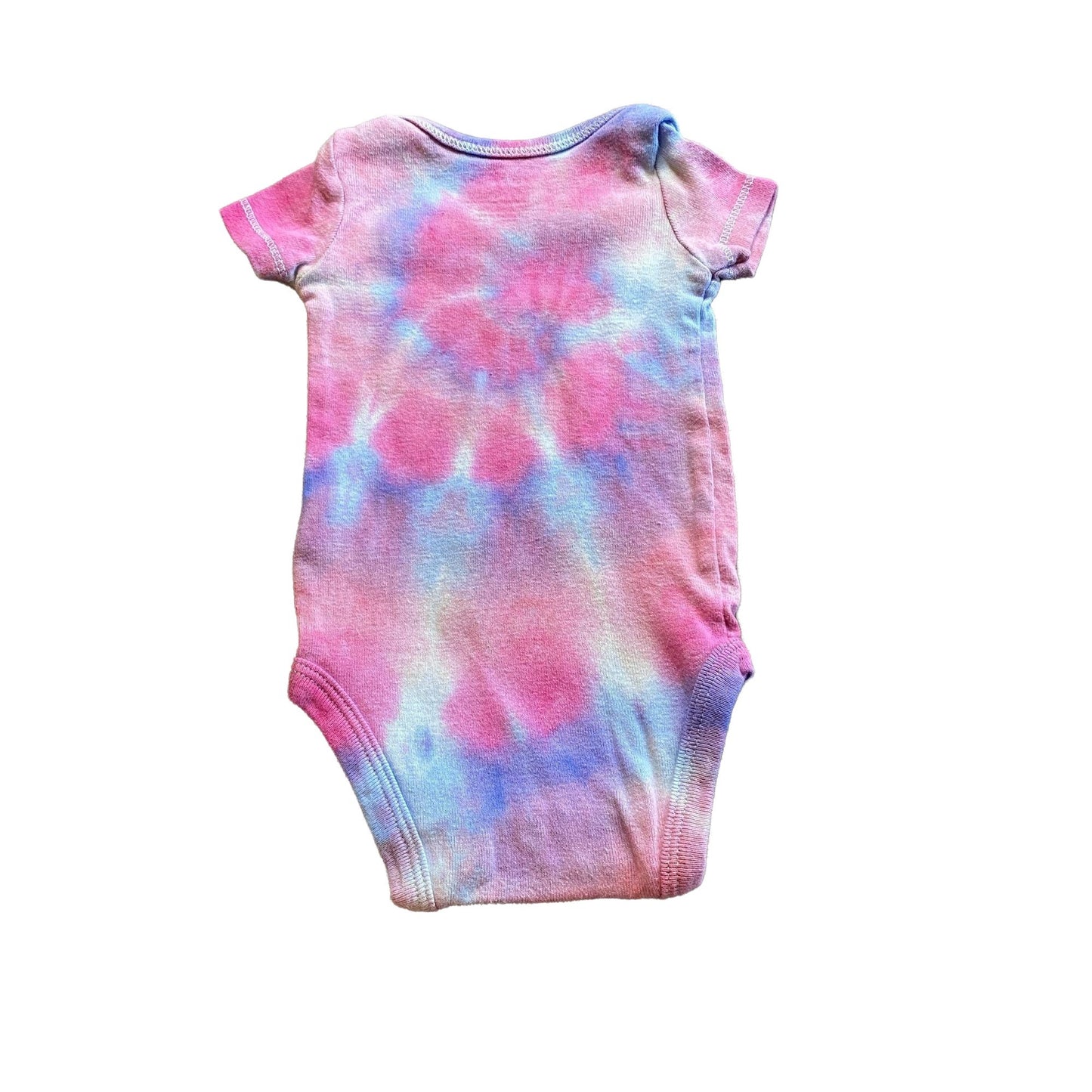 Bubblegum Tie Dye Baby Bodysuit || Newborn
