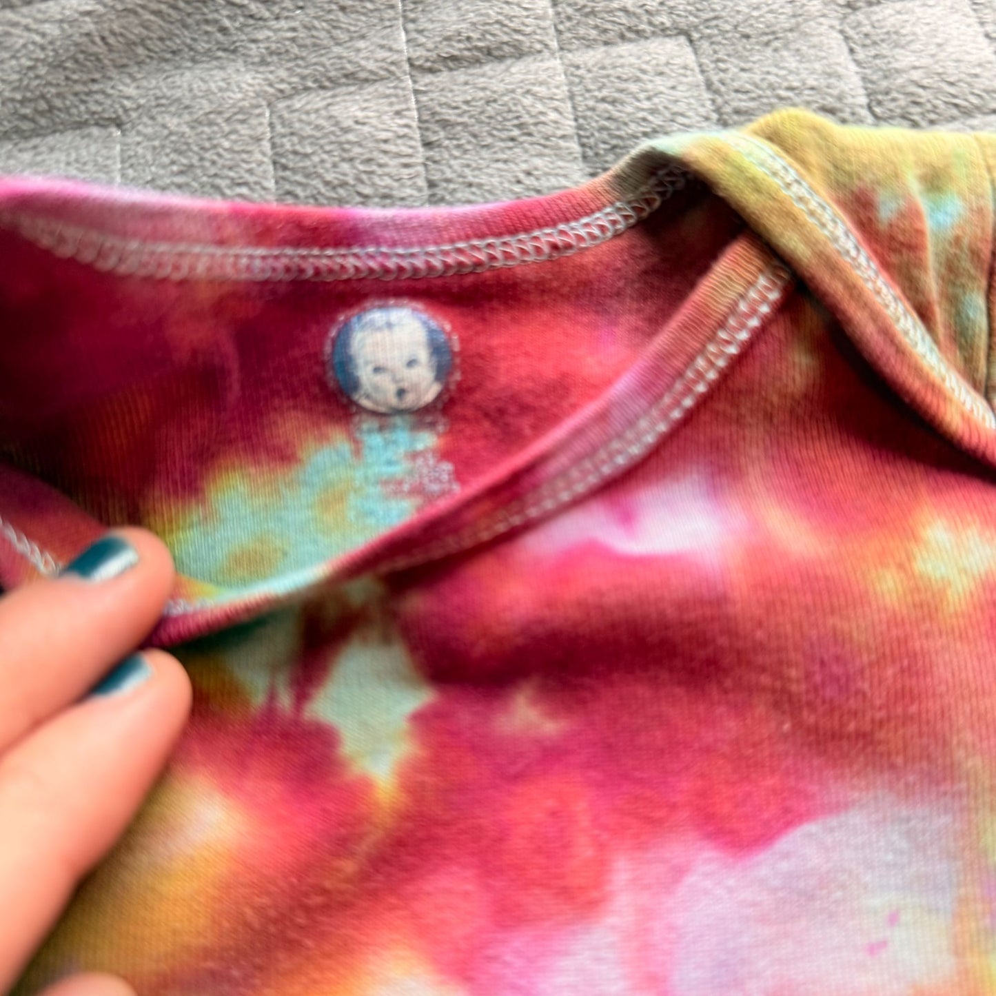 Tie Dyed Onesie || 24 Months, Upcycled ♻️