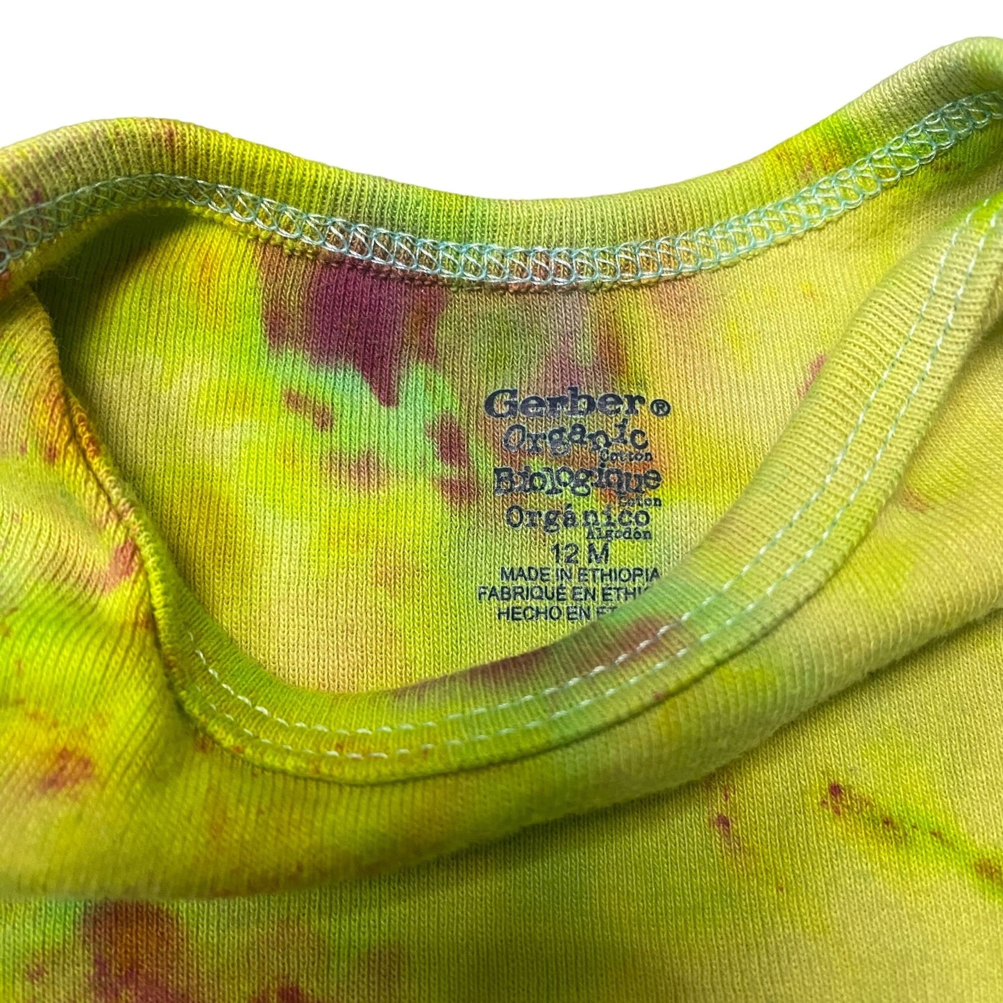 Tie Dye Baby Bodysuit || 12 Months