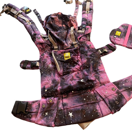 Galaxy Dyed Lillebaby Woven Complete || Baby Carrier, Upcycled ♻️