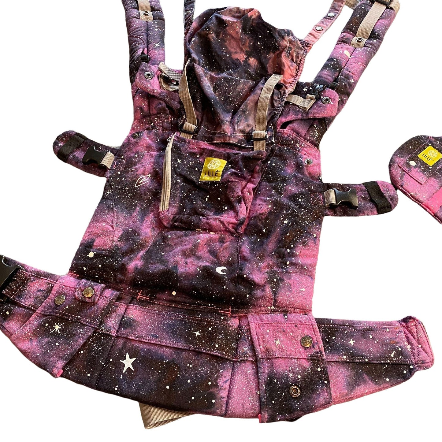 Galaxy Dyed Lillebaby Woven Complete || Baby Carrier, Upcycled ♻️