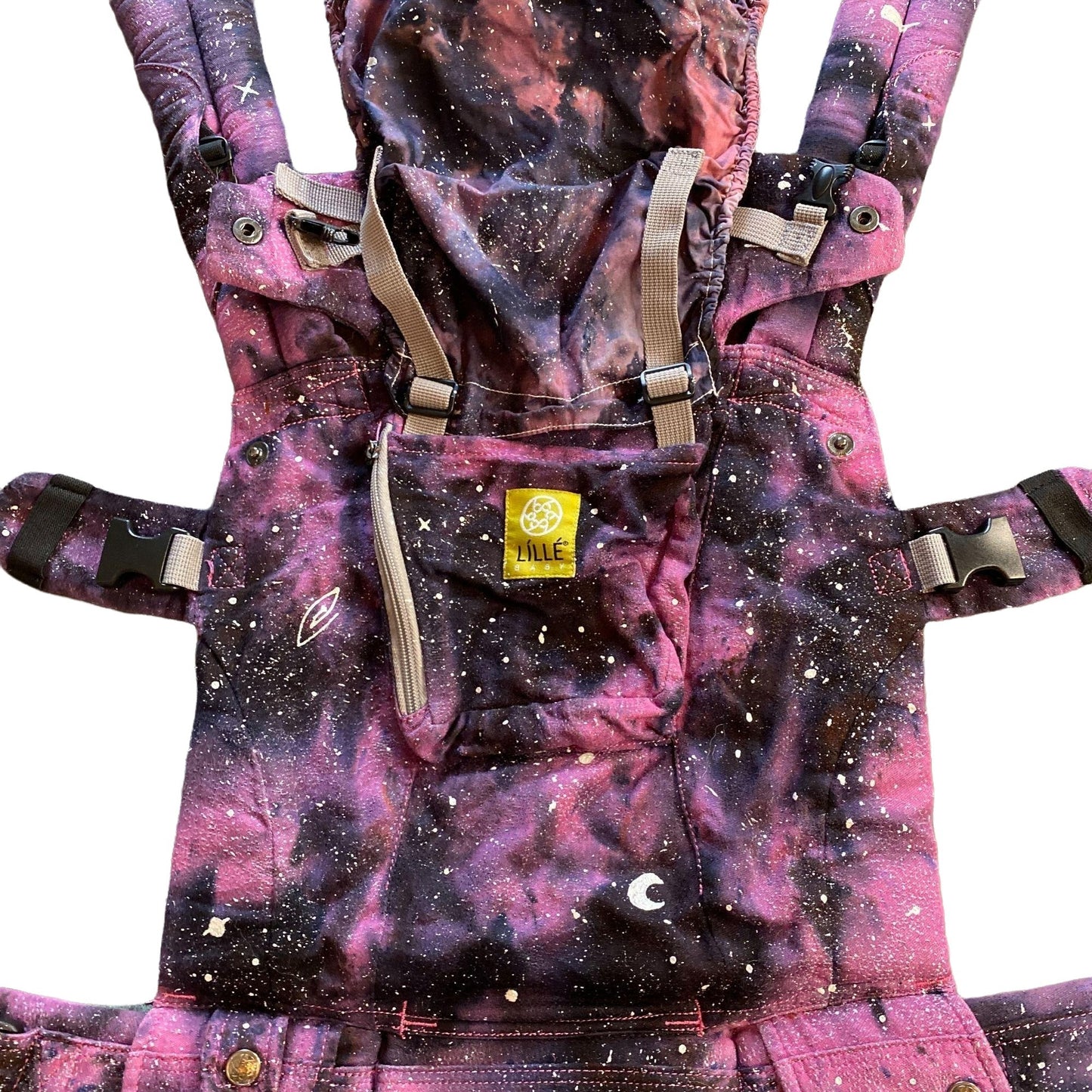 Galaxy Dyed Lillebaby Woven Complete || Baby Carrier, Upcycled ♻️