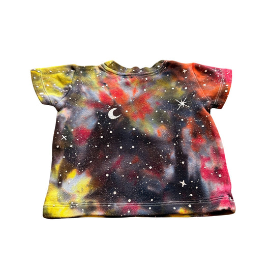 Galaxy Dyed Baby Tee || 3-6 Months
