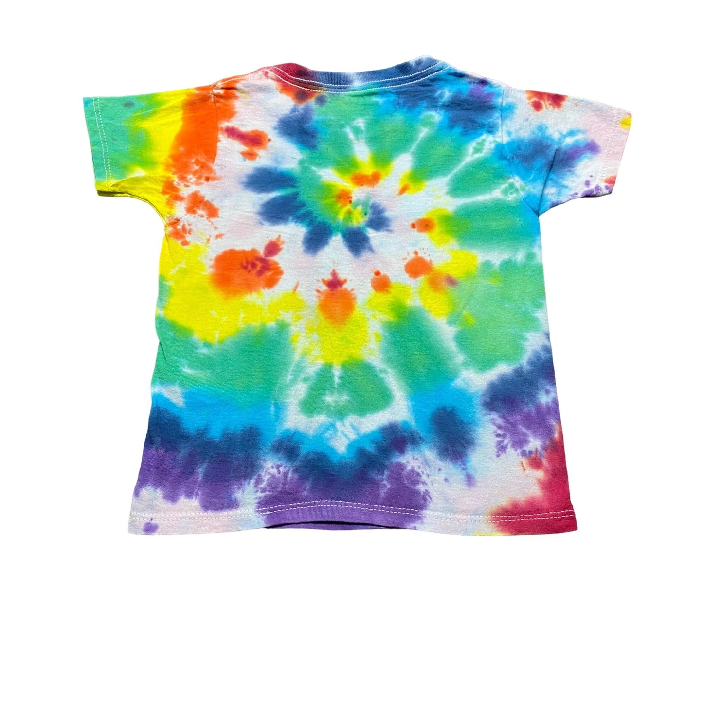 Rainbow Spiral Tie Dye Toddler Tee Shirt || 2T / 3T