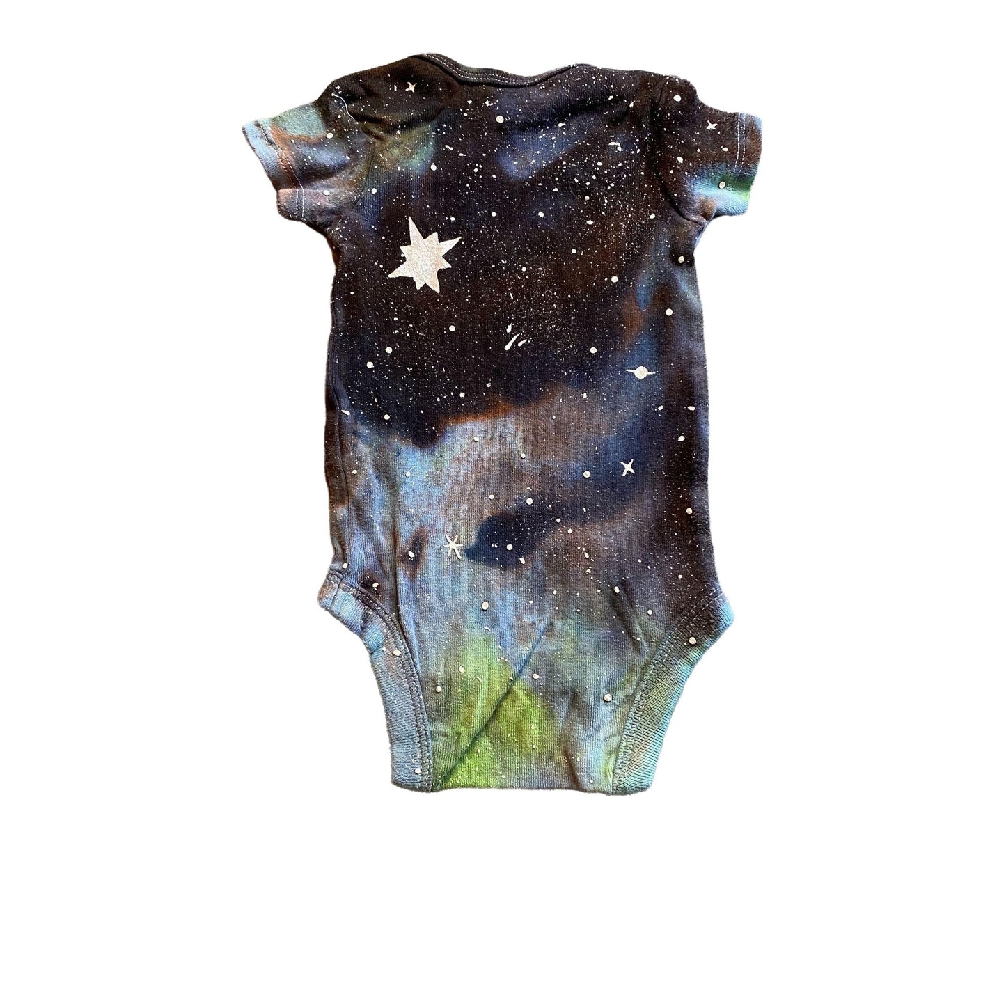 Galaxy Dyed Onesie || 0-3 Months