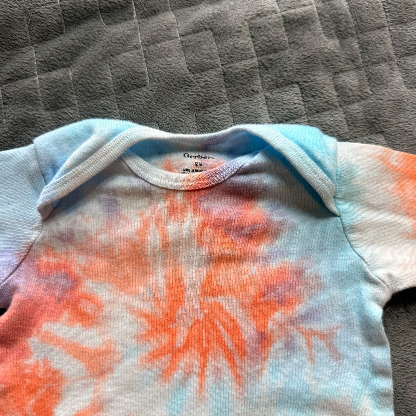 Tie Dyed Onesie || 12 Months