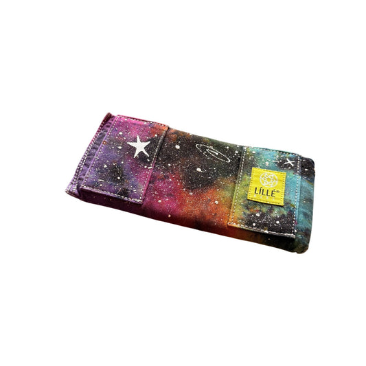 Rainbow Galaxy Dyed Lillebaby Tummy Pad || Small