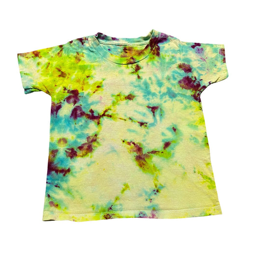 Rainbow Spiral Tie Dye Toddler Tee Shirt || 2T / 3T