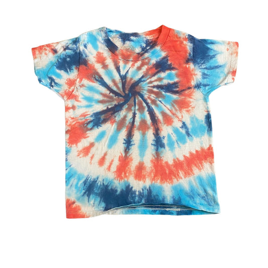 Spiral Tie Dye Toddler Tee Shirt || 2T / 3T