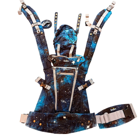 ✨ Galaxy Dyed Lumiere || Baby Carrier, Upcycled ♻️