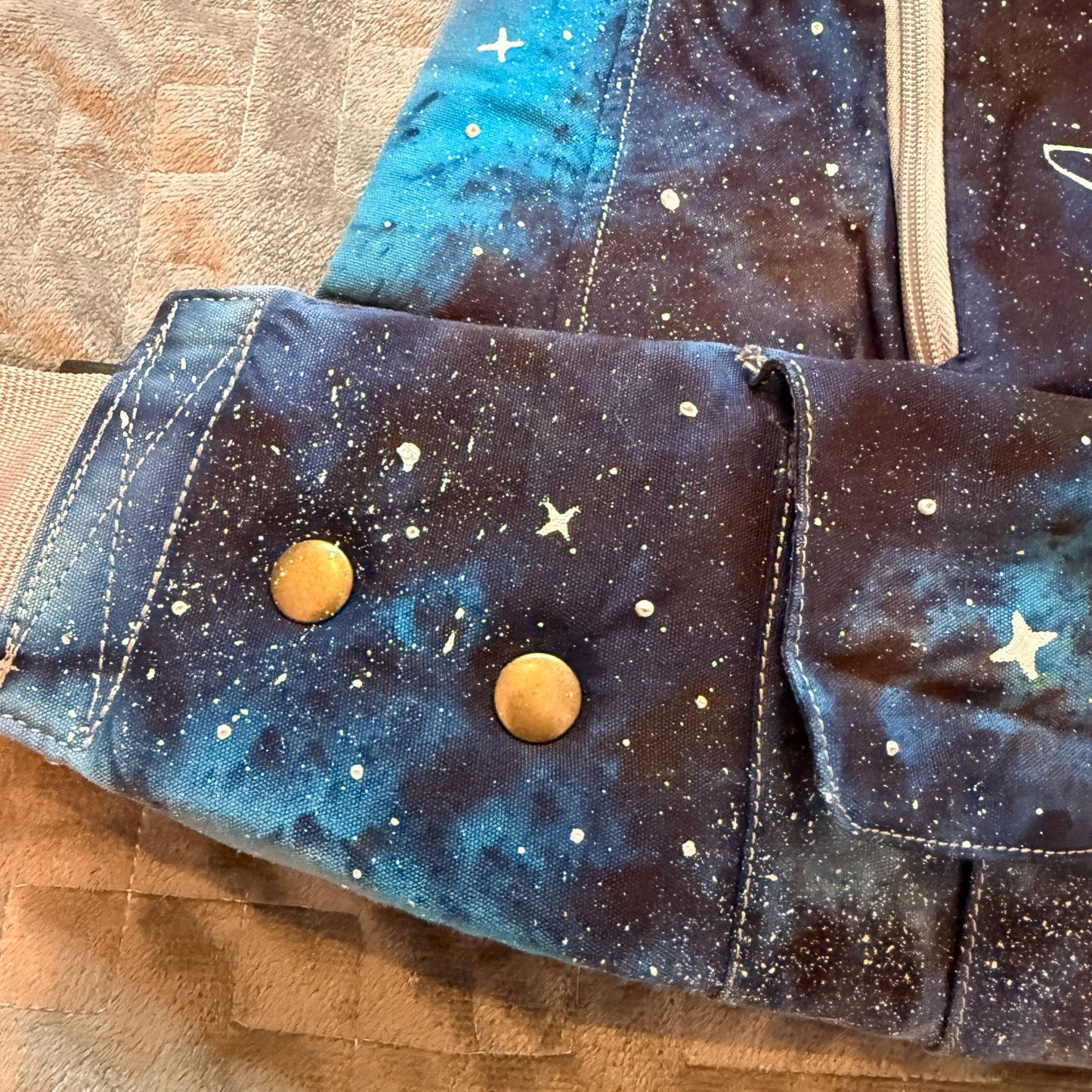 ✨ Galaxy Dyed Lumiere || Baby Carrier, Upcycled ♻️