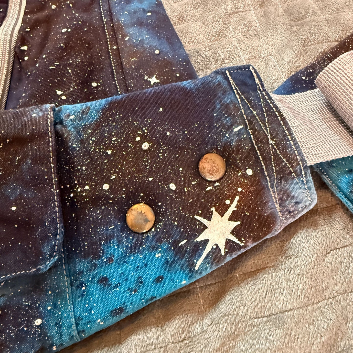 ✨ Galaxy Dyed Lumiere || Baby Carrier, Upcycled ♻️