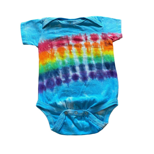 Rainbow Tie Dye Onesie || 18 Months
