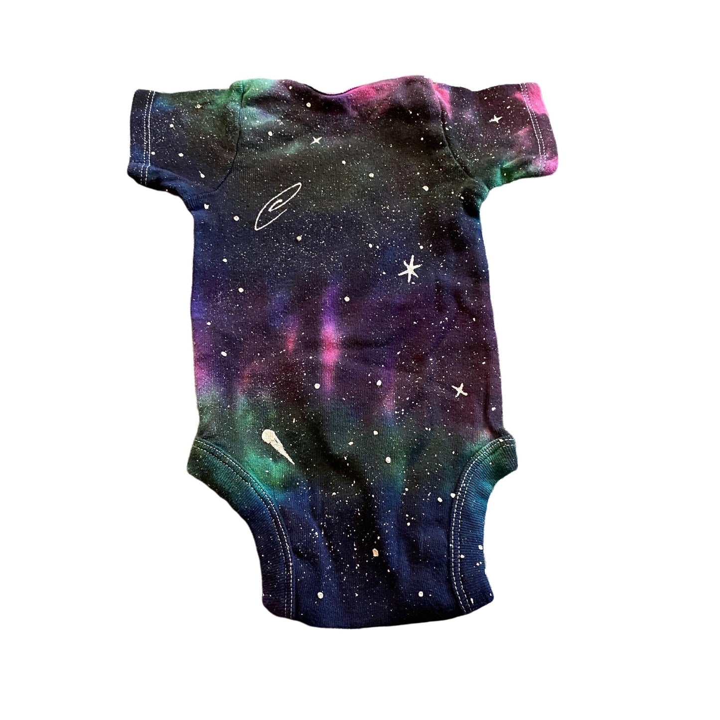 Galaxy Dyed Onesie || 0-3 Months