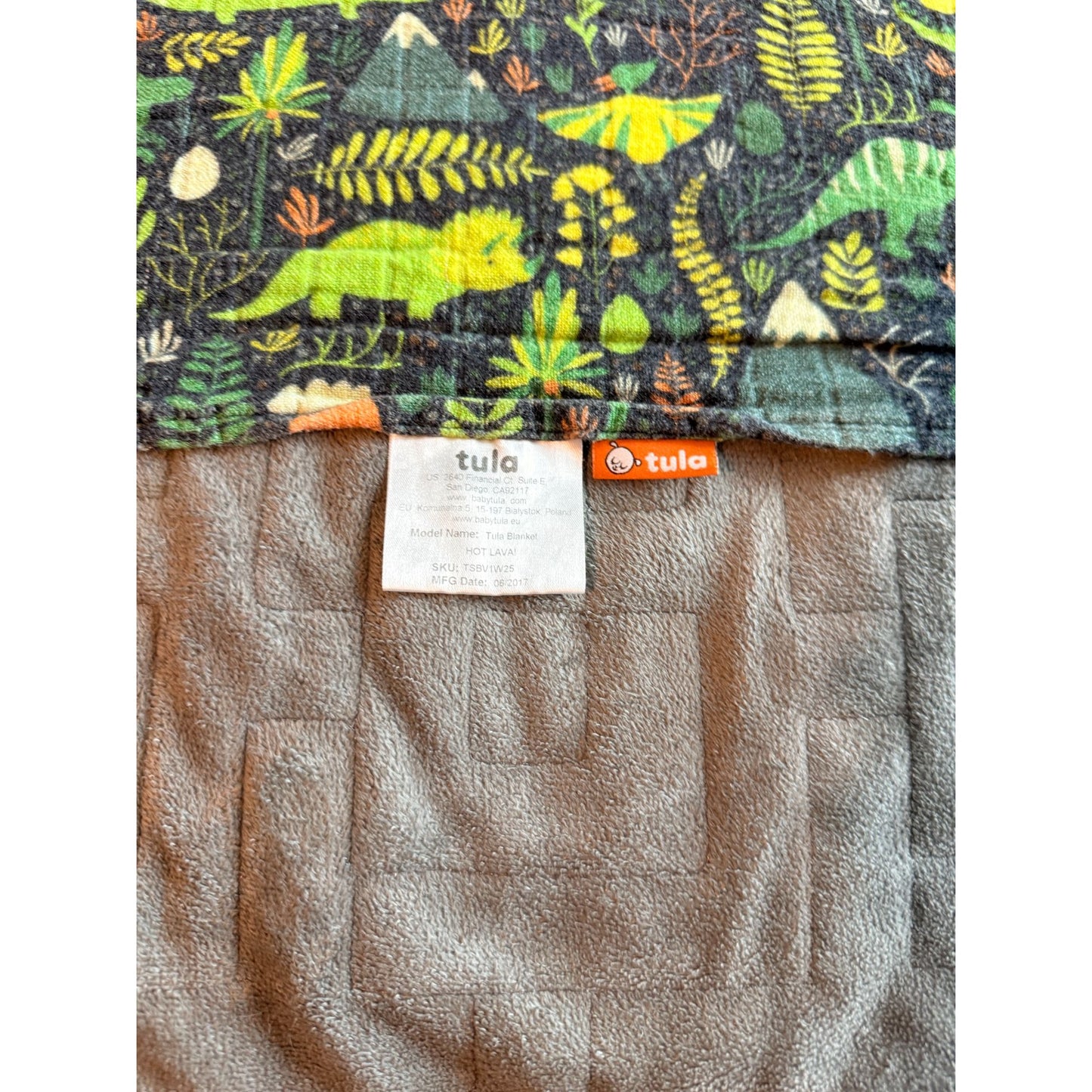 Tula Baby Blanket: Hot Lava