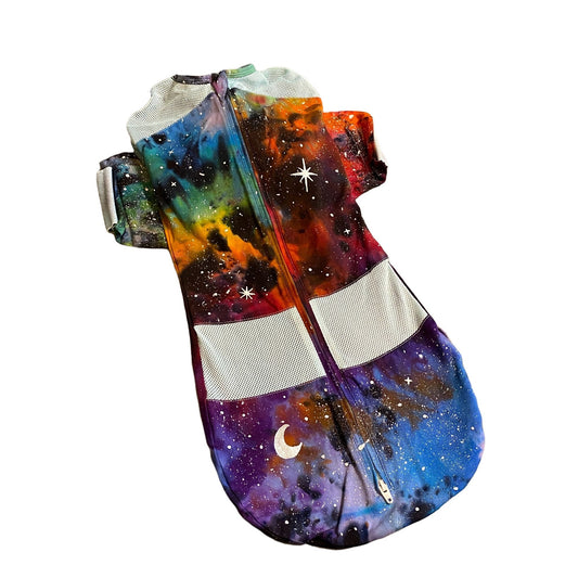Galaxy Dyed Snoo  Swaddler || Medium