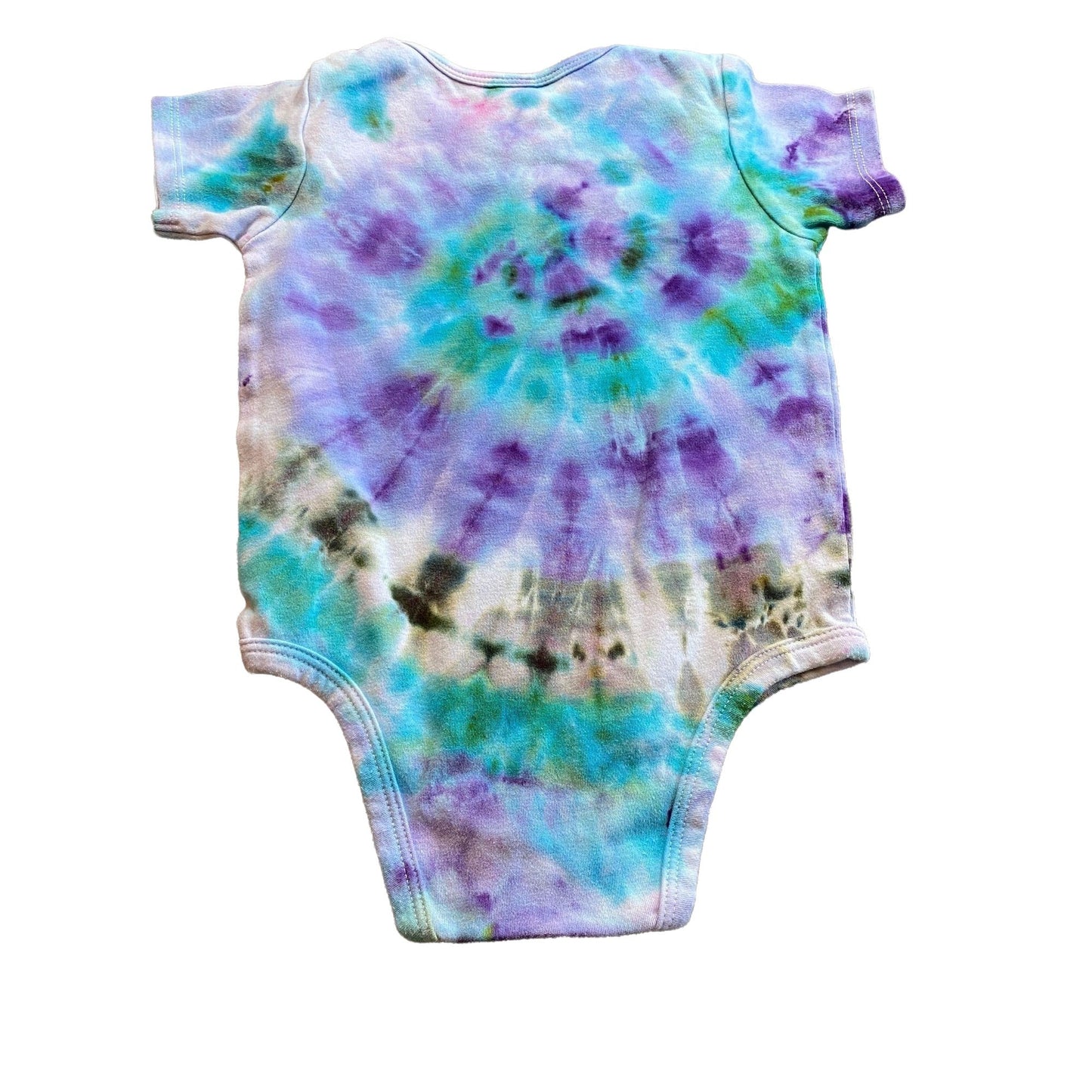 Spiral Tie Dye Baby Bodysuit || 24 Months