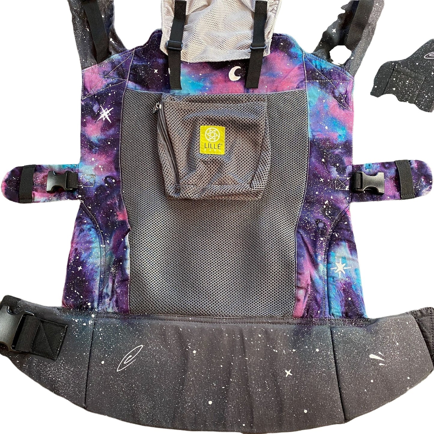 Galaxy Dyed Lillebaby CarryOn Airflow || Toddler Carrier, Upcycled ♻️