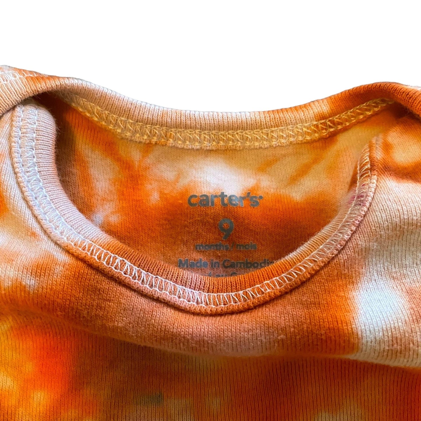 Tie Dye Onesie || 9 Months, Upcycled ♻️