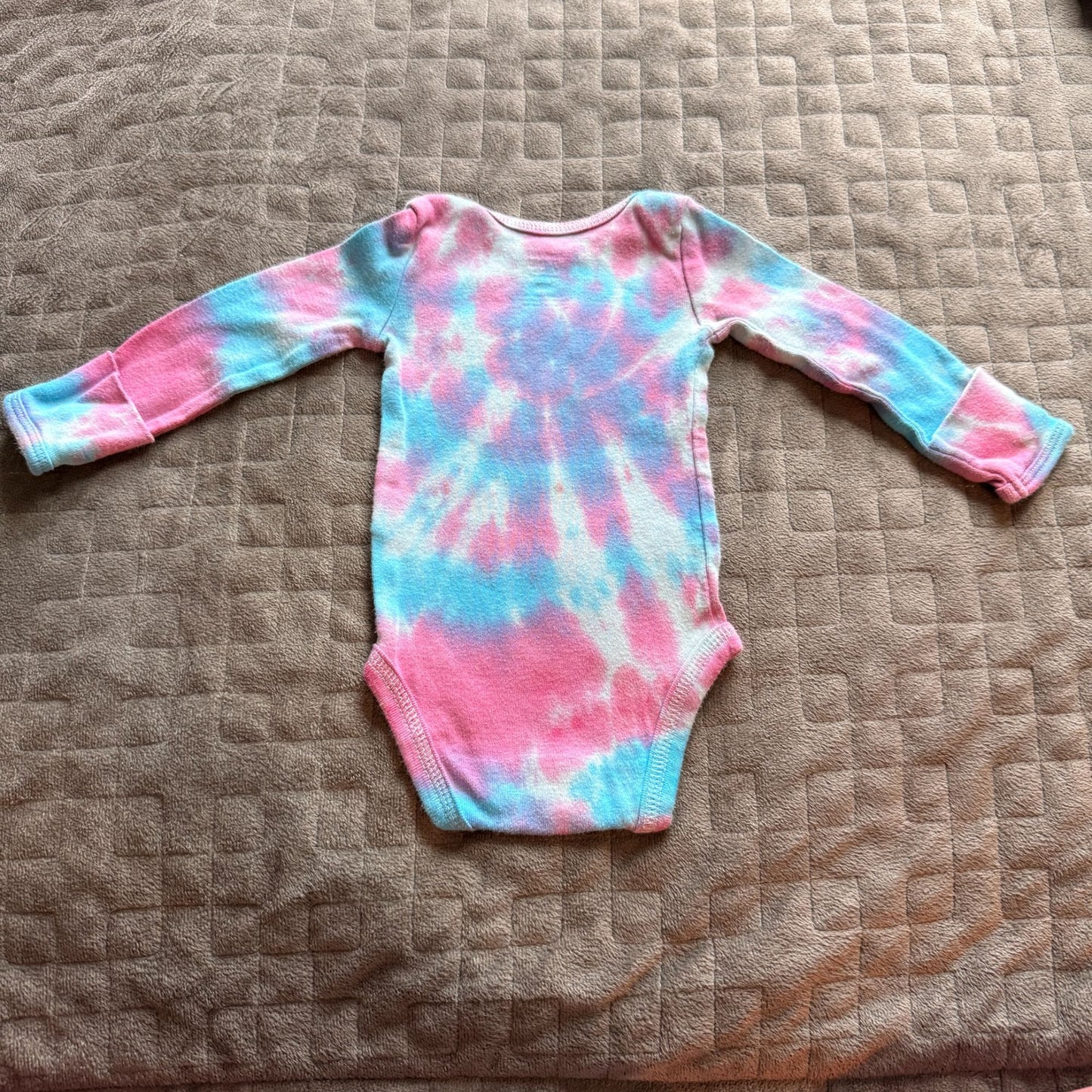 Tie Dyed Onesie || Newborn, Upcycled ♻️