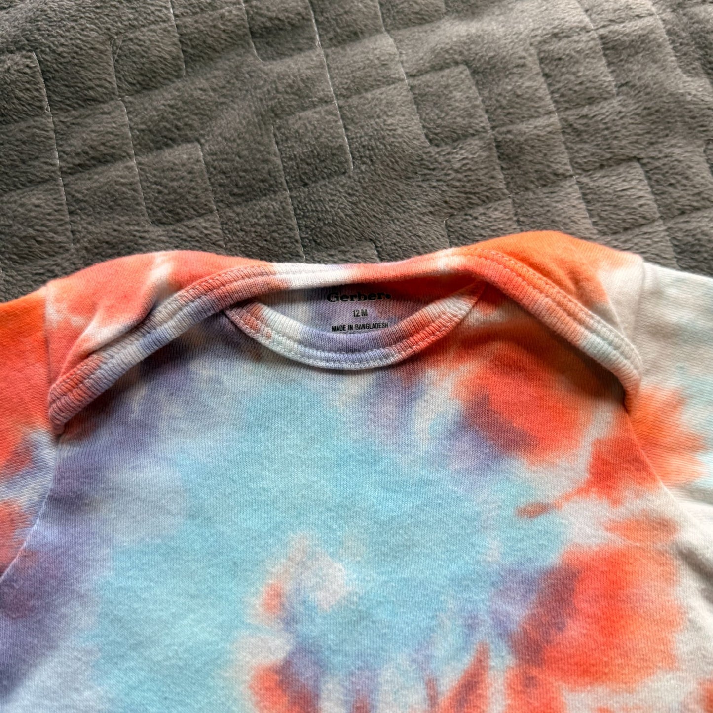 Tie Dyed Onesie || 12 Months