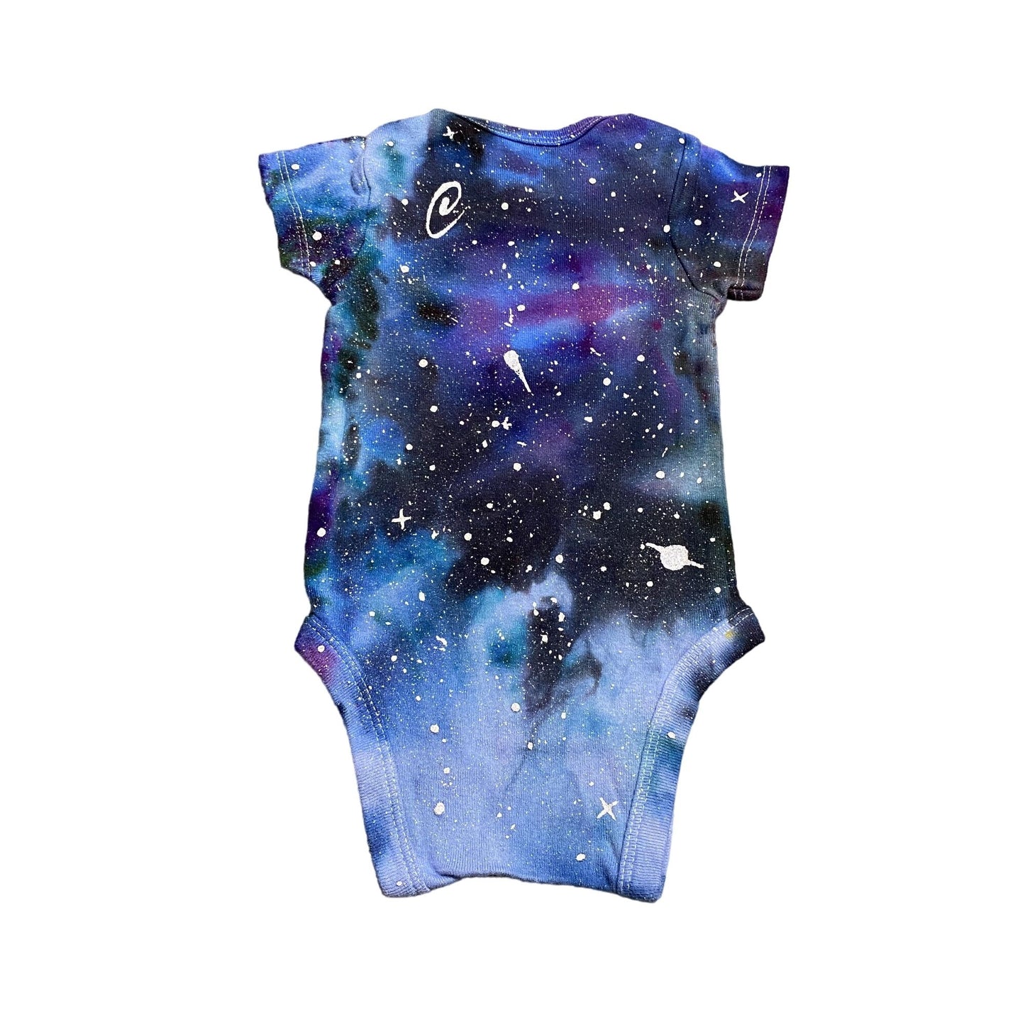 Galaxy Dyed Onesie || 0-3 Months